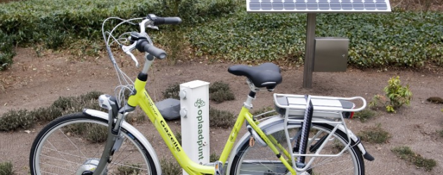 Ter ere van convergentie fluweel 100 klimaatneutrale e-fietsoplaadpunten in Brabant | Verkeerskunde