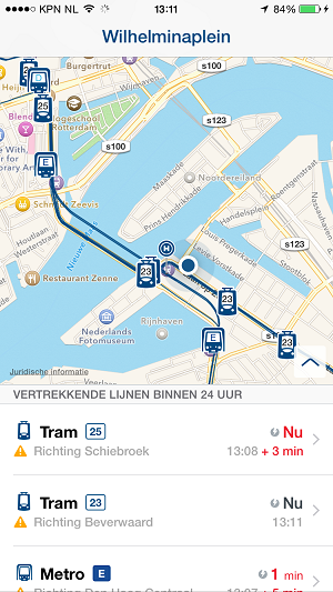 Hoofdkwartier Langwerpig plak Nieuwe RET-app maakt ov-reis in Rotterdam makkelijker | Verkeerskunde
