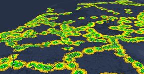 Atlas Bereikbare stad